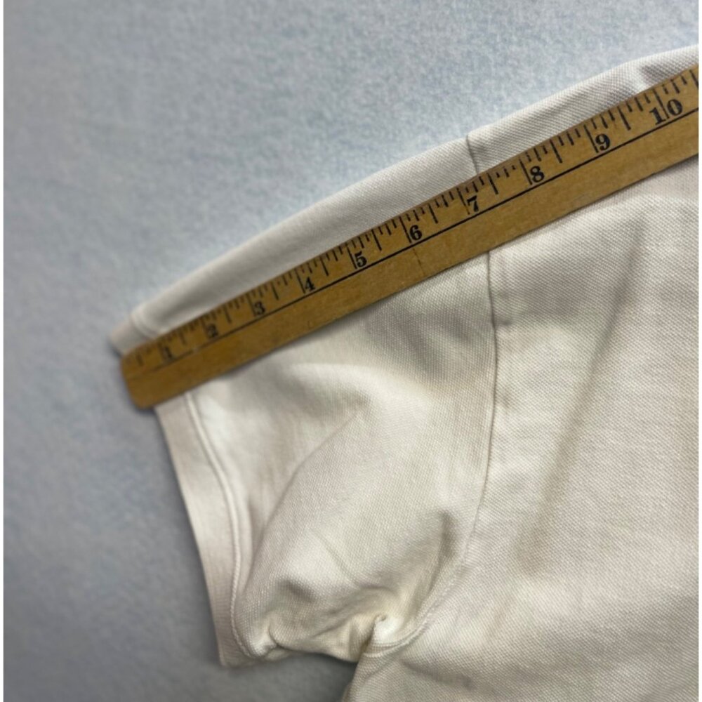 Eddie Bauer White Polo Short Sleeve Shirt Women's Size Large - Picture 6 of 8